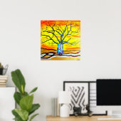 Boab Gold Poster (Thuiskantoor)