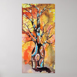 Boab Tree Sunshine Poster
