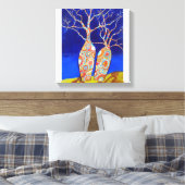 Boabbomen Canvas Afdruk (Insitu (Slaapkamer))