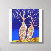 Boabbomen Canvas Afdruk (Voorkant)