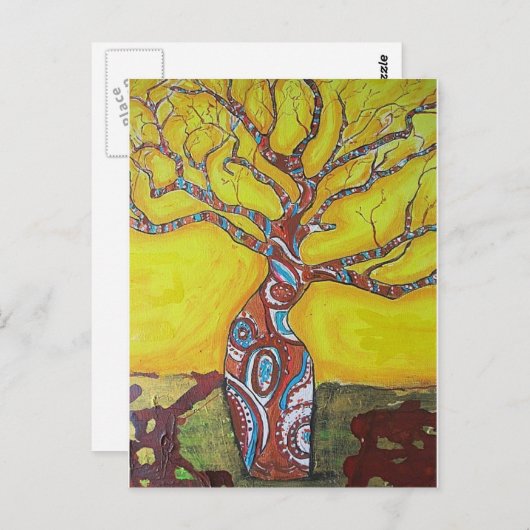 Boabboom Bright Briefkaart (Voorkant / Achterkant)