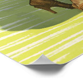 BOAC British Overseas Airways Corporation Poster (Hoek)