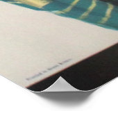 BOAC British Overseas Airways Corporation Poster (Hoek)