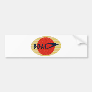BOAC-Logo Bumpersticker