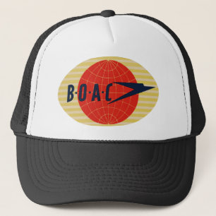 BOAC-Logo Trucker Pet