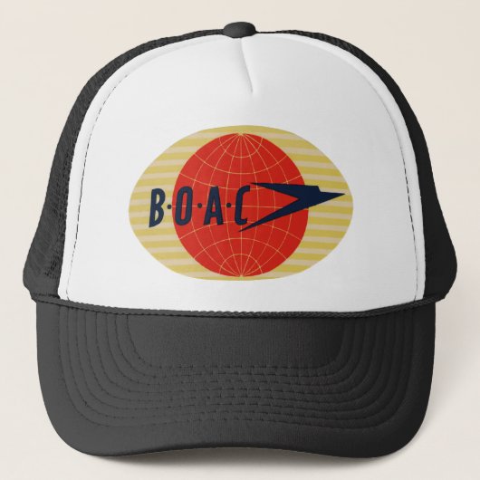 BOAC-Logo Trucker Pet (Voorkant)