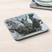 Boadicea, 1850 s (bronzen) (zie ook 33580) drankjes onderzetter (Linkerzijde)