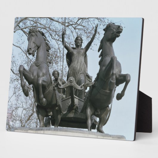 Boadicea, 1850 s (bronzen) (zie ook 33580) fotoplaat (Zijkant)