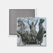Boadicea, 1850 s (bronzen) (zie ook 33580) magneet (Voorkant / Achterkant)
