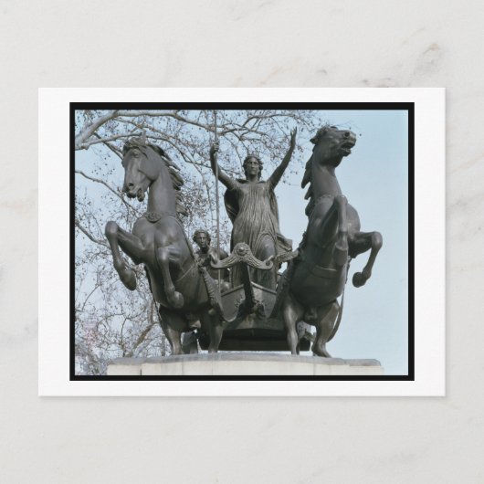 Boadicea, 1850s (brons) (zie ook 33580) briefkaart (Voorkant)
