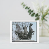 Boadicea, 1850s (brons) (zie ook 33580) briefkaart (Staand voorkant)