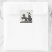 Boadicea, 1902 vierkante sticker (Tas)