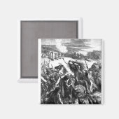 Boadicea Aanmoediging van de Iceni tegen de Romein Magneet (Voorkant / Achterkant)