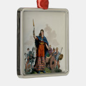 Boadicea, koningin van de Iceni Metalen Ornament (Rechts)