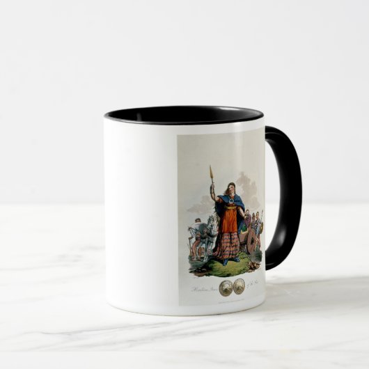 Boadicea, koningin van de Iceni Mok (Voorkant rechts)