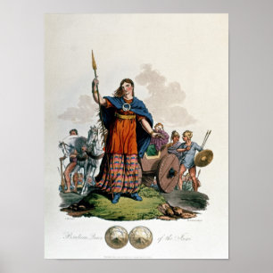 Boadicea, koningin van de Iceni Poster