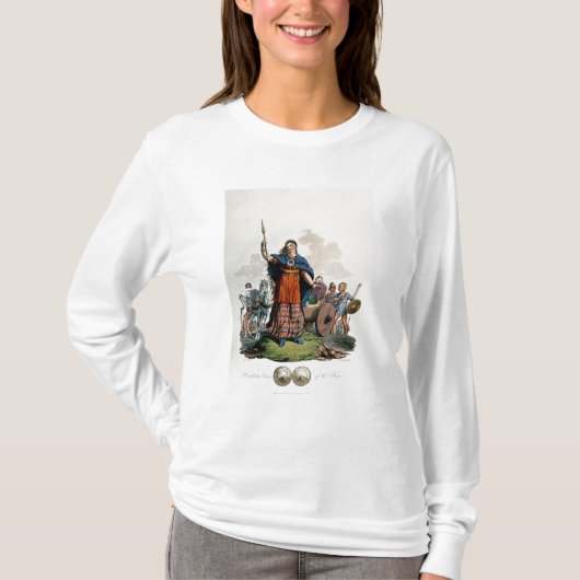Boadicea, koningin van de Iceni T-shirt (Voorkant)