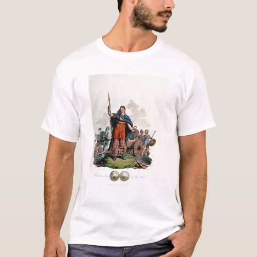 Boadicea, koningin van de Iceni T-shirt (Voorkant)