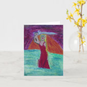 boadicea notecard kaart (Gele Bloem)