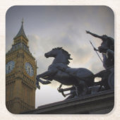Boadicea Statue - Big Ben - London Onderzetter (Voorkant)
