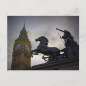 Boadicea Statue - Elizabeth Tower - Briefkaart (Voorkant)