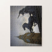 Boadicea Statue-Elizabeth Tower-London Puzzle Legpuzzel (Verticaal)