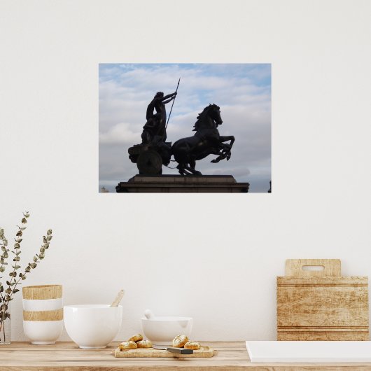 Boadicea Statue Poster (Keuken)