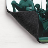 Boadicea Statue-Westminster Bridge-Londen Mousepad Muismat (Hoek)