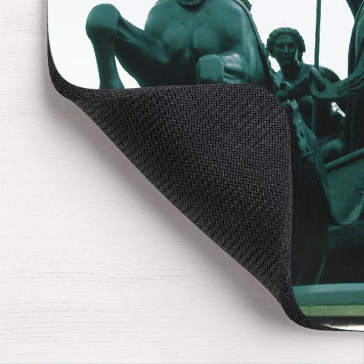 Boadicea Statue-Westminster Bridge-Londen Mousepad Muismat (Hoek)