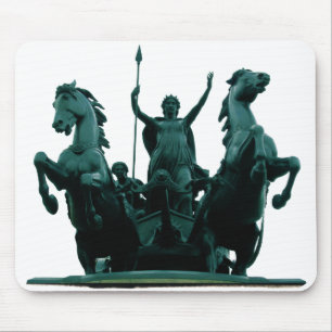 Boadicea Statue-Westminster Bridge-Londen Mousepad Muismat