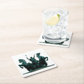 Boadicea Statue-Westminster Bridge-Londen-Onderzet Kartonnen Onderzetters (Insitu)