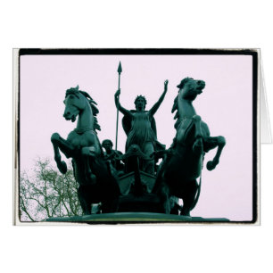 Boadicea Statue - Westminster Bridge - London Card