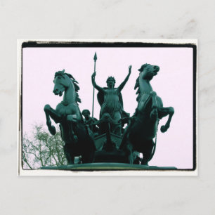 Boadicea Statue - Westminster Bridge - London Card Briefkaart