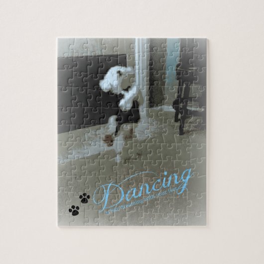 Boagiefilosofie van Dance Puzzle Legpuzzel (Verticaal)