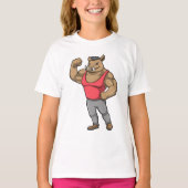 Boar Bodybuilder T-shirt (Voorkant)