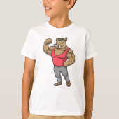 Boar Bodybuilder T-shirt (Voorkant)
