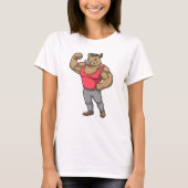 Boar Bodybuilder T-shirt (Voorkant)