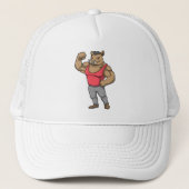 Boar Bodybuilder Trucker Pet (Voorkant)