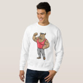 Boar Bodybuilder Trui (Voorkant volledig)