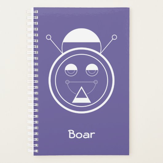 Boar Chinese Zodiac Planner (Voorkant)