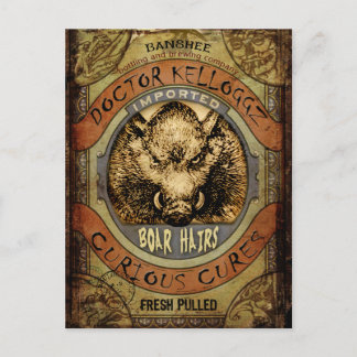 Boar Hairs Briefkaart
