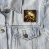 Boar Hunt, 1611 Vierkante Button 5,1 Cm (In situ)