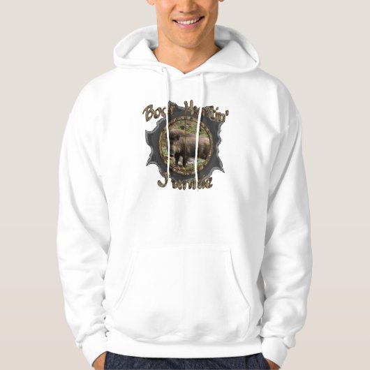 Boar Huntin' Junkie Hoodie (Voorkant)