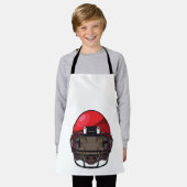 Boar op Football Sport Schort (Gedragen)