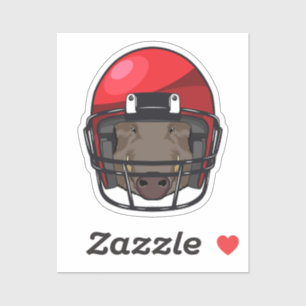 Boar op Football Sport Sticker