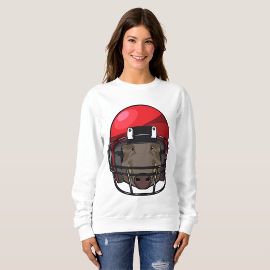 Boar op Football Sport Trui (Voorkant volledig)