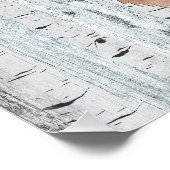 Boar- Woodland Friends - illustratie van de Waterv Poster (Hoek)