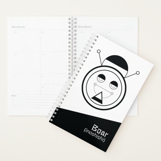 Boar Zodiac Sign Planner (Display)