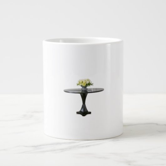 Board and Batten Wainscoting Modern Geometric  Grote Koffiekop (Voorkant)