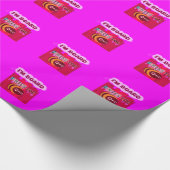 Board Bee Art Print Cadeaupapier (Hoek)